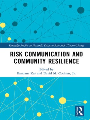 cover image of Risk Communication and Community Resilience